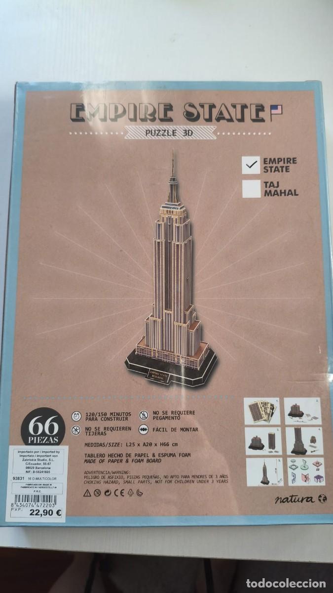 Puzzles: Empire State puzzle 3D. Natura - Foto 1