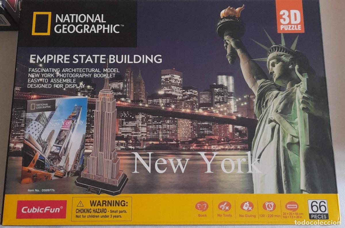 Puzzles: PUZZLE 3D NATIONAL GEOGRAPHIC, EMPIRE STATE BUILDING - Foto 1