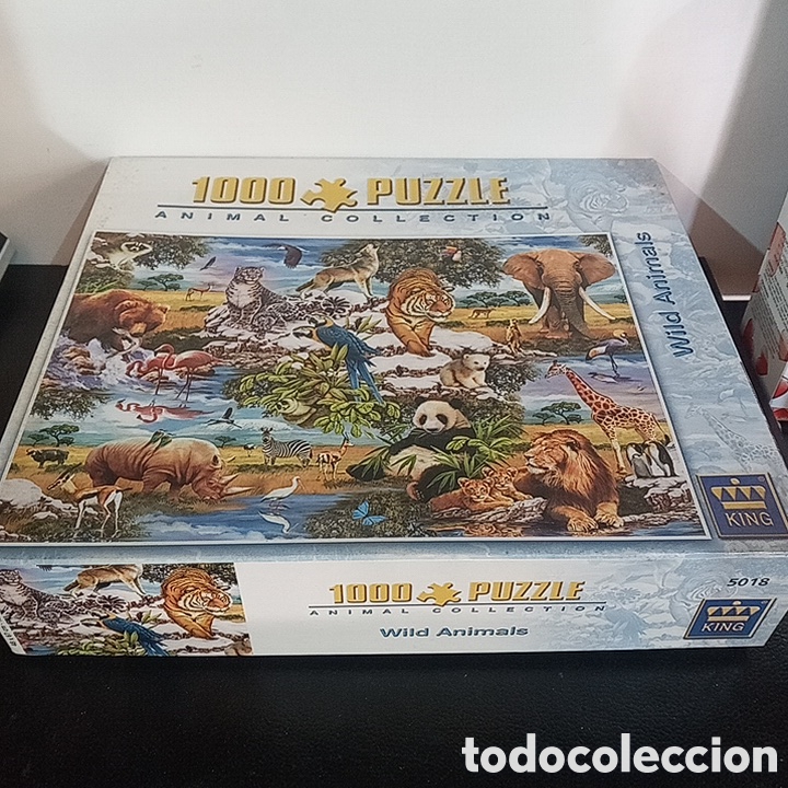 Puzzles: ANTIGUO PUZZLE DE ANIMALES 1000 PIEZAS - Foto 3