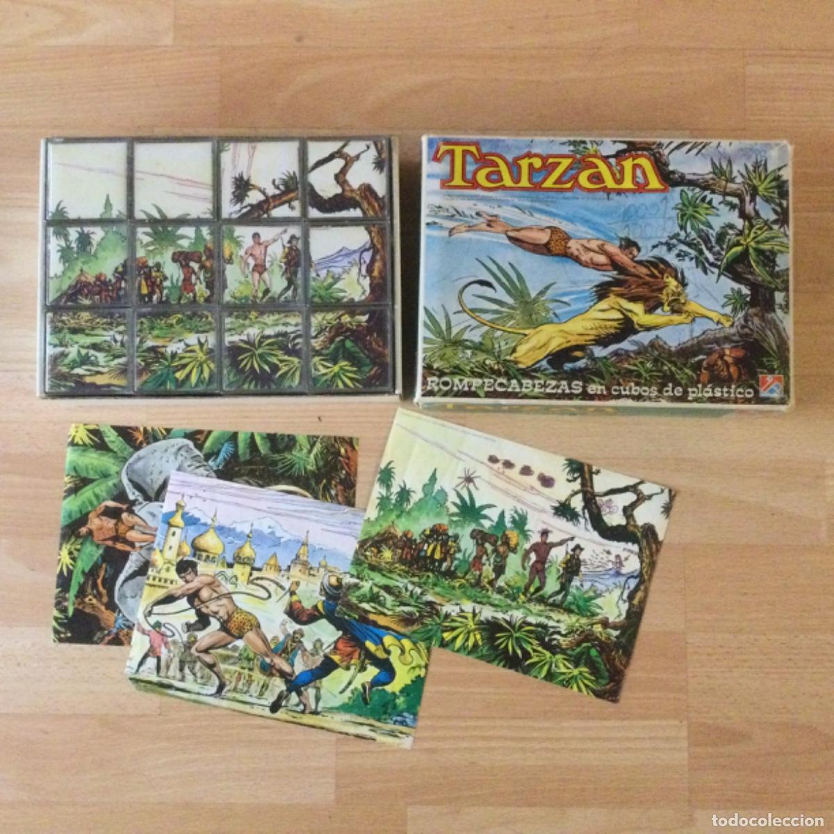 Puzzles: Rompecabezas metacrilato de Tarz&aacute;n. A&ntilde;os 70 - Foto 2