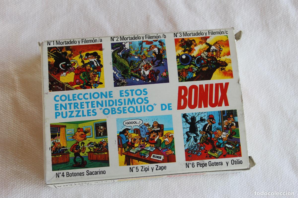 Puzzles: PUZZLES DETERGENTE BONUX PEPE GOTERA Y OTILIO - Foto 1