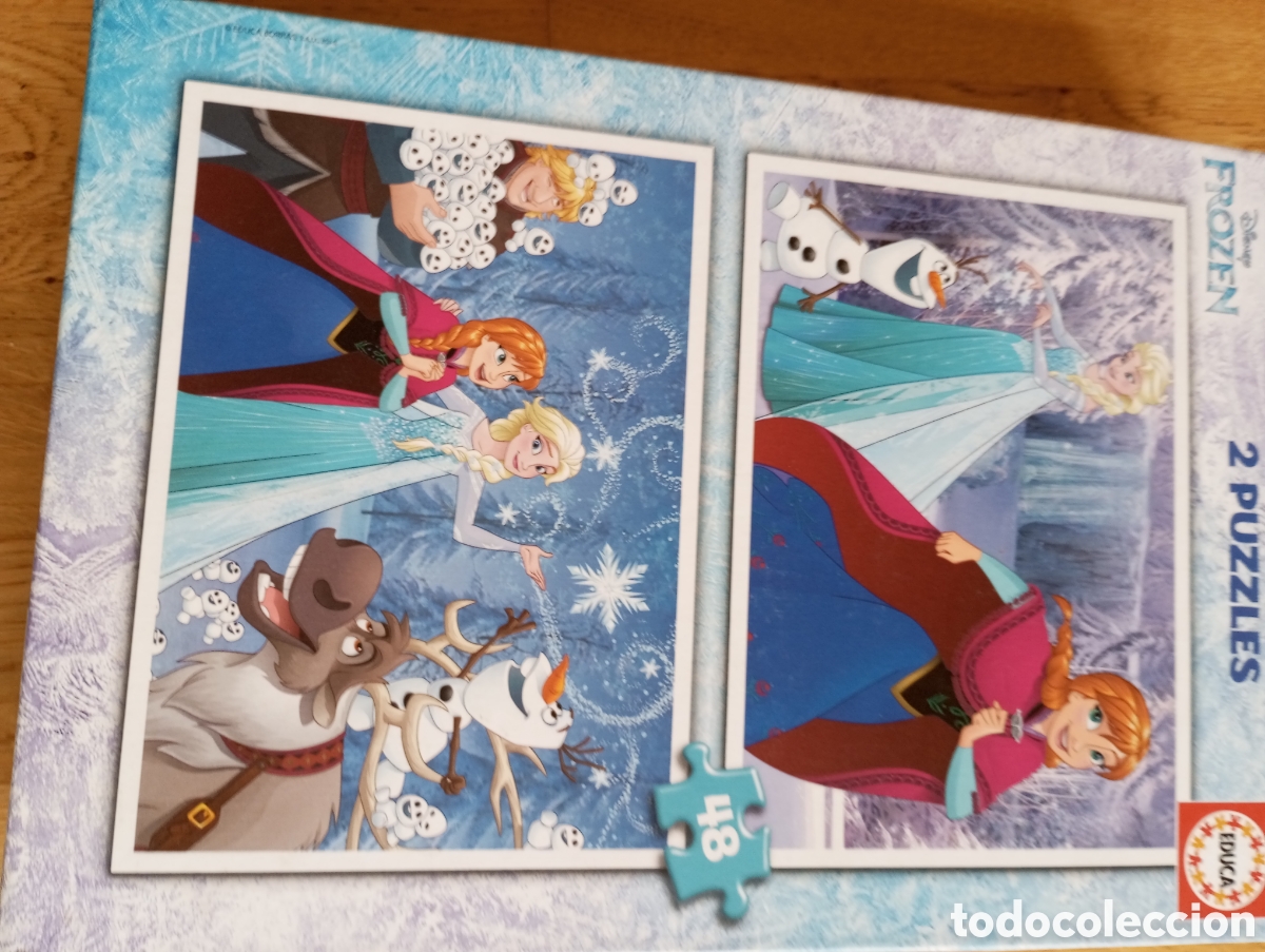 Puzzles: Puzzle consta de 2 de Frozen - Foto 2