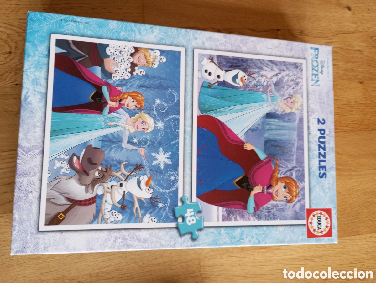 Puzzles: Puzzle consta de 2 de Frozen - Foto 4