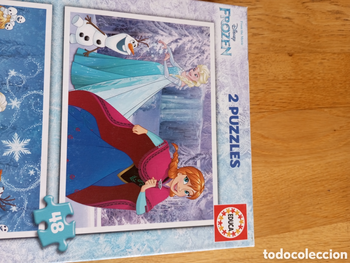 Puzzles: Puzzle consta de 2 de Frozen - Foto 1