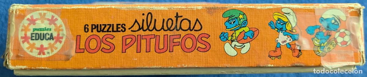 Puzzles: Los Pitufos - 6 puzzles silueta - EDUCA - Peyo - SEPP (1983) - Foto 6