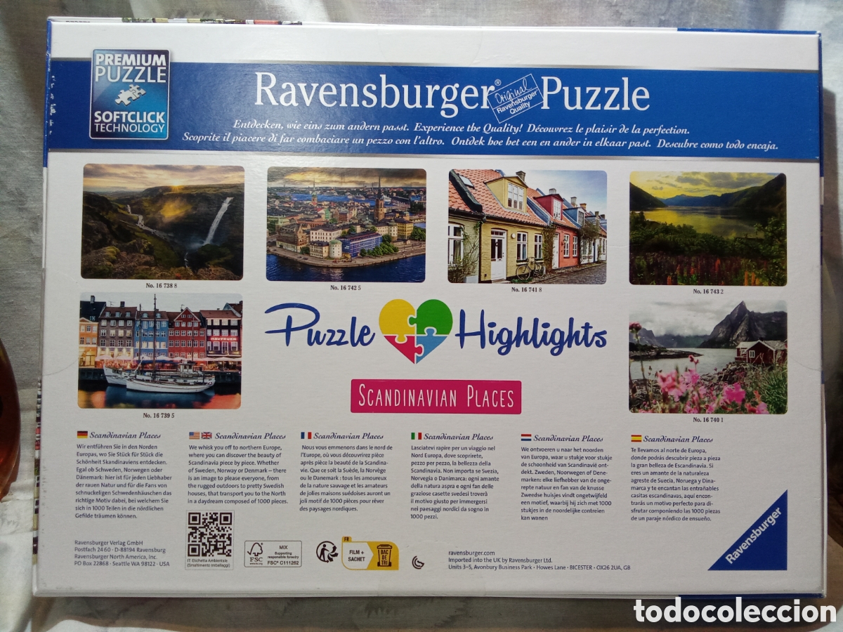 Puzzles: PUZZLE DE 1000 PIEZAS RAVENSBURGER PUZZLE - Foto 2