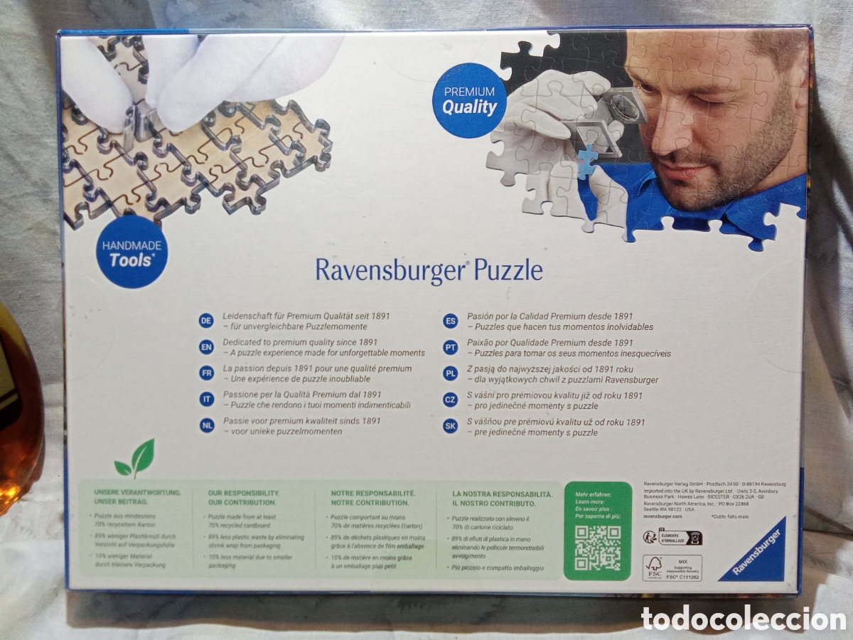 Puzzles: PUZZLE DE 1000 PIEZAS RAVENSBURGER PUZZLE - Foto 2