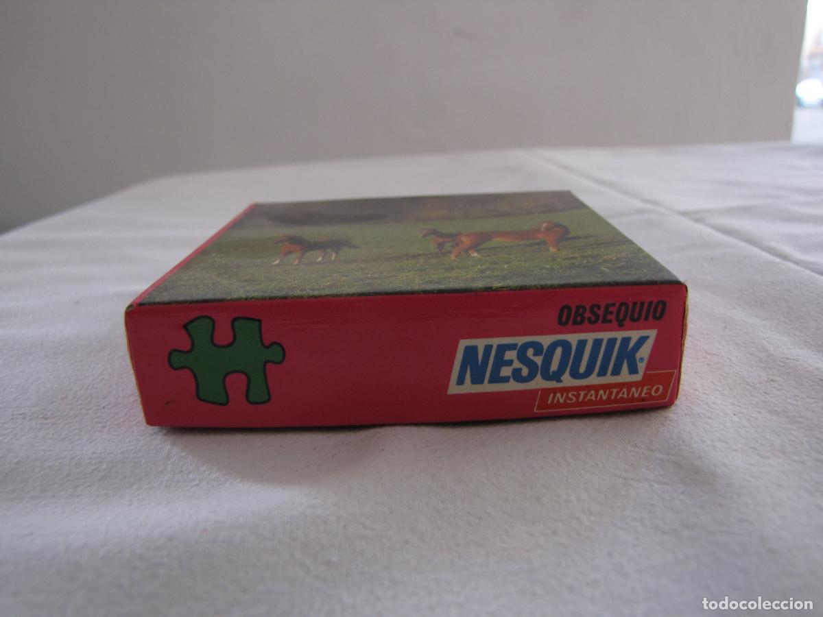 Puzzles: 85.- Puzzle caballo obsequio Nesquik. Completo - Foto 3
