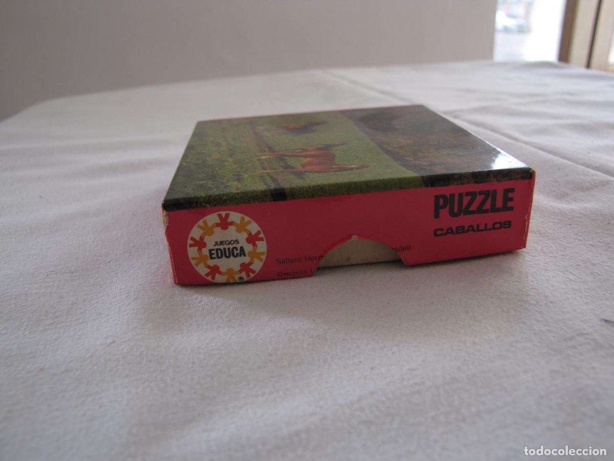 Puzzles: 85.- Puzzle caballo obsequio Nesquik. Completo - Foto 4