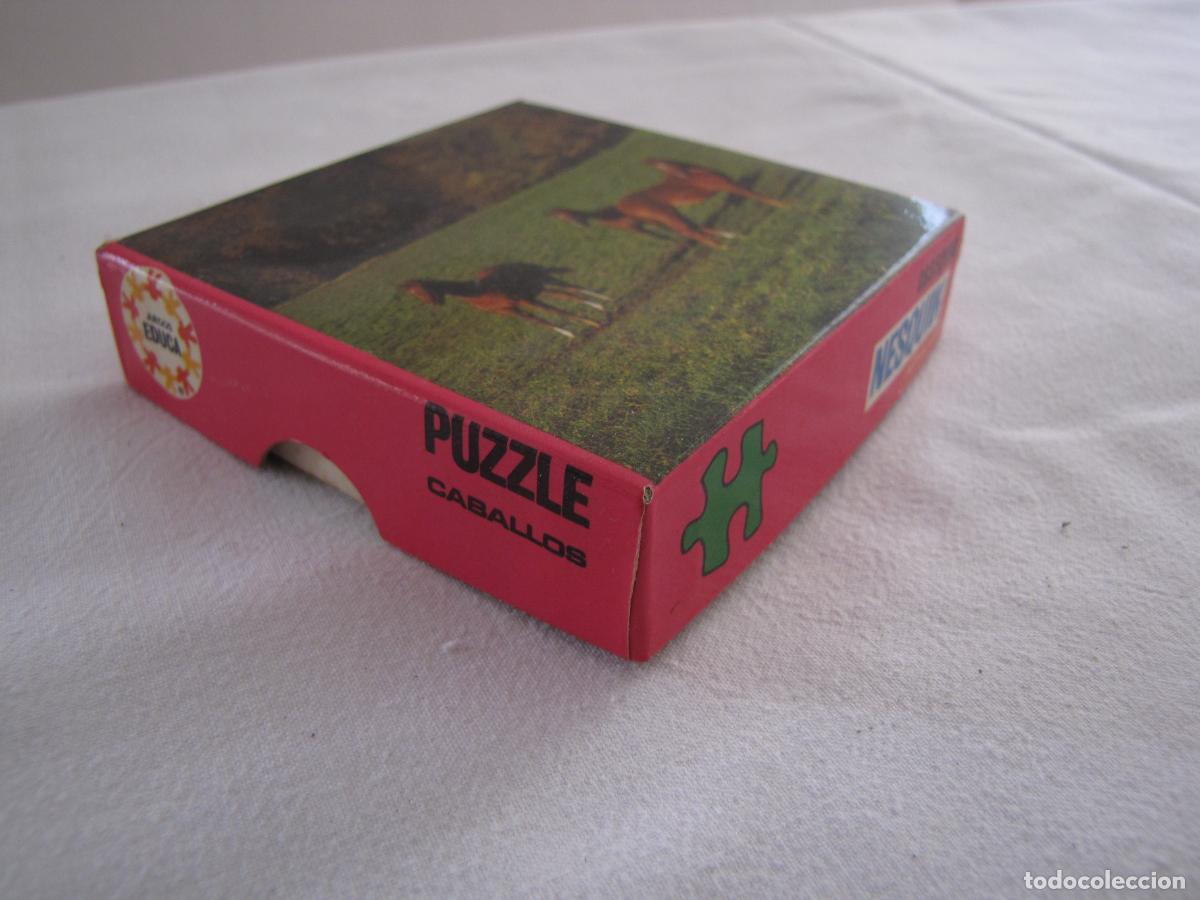 Puzzles: 85.- Puzzle caballo obsequio Nesquik. Completo - Foto 1