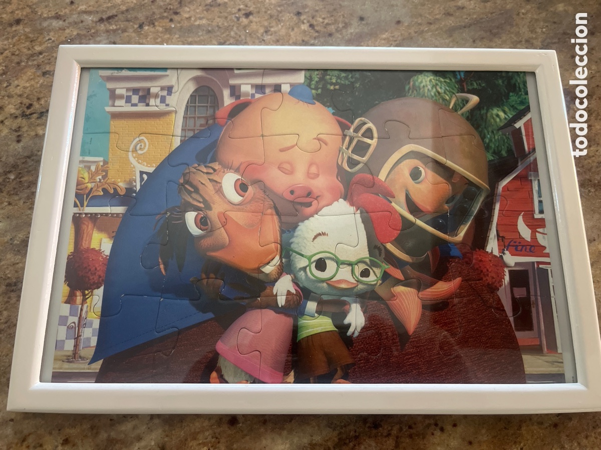 Puzzles: Puzzle chicken little enmarcado - Foto 1