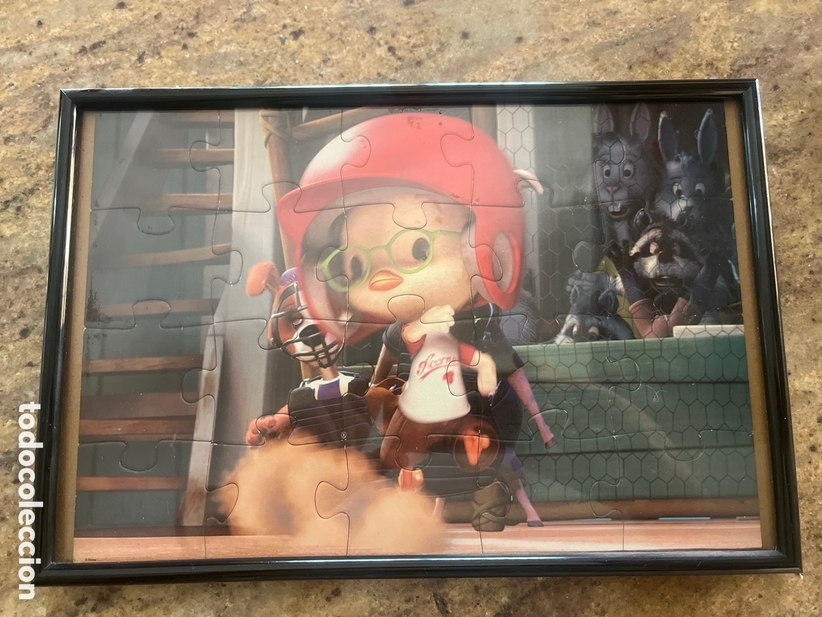 Puzzles: Puzzle chicken little enmarcado - Foto 1