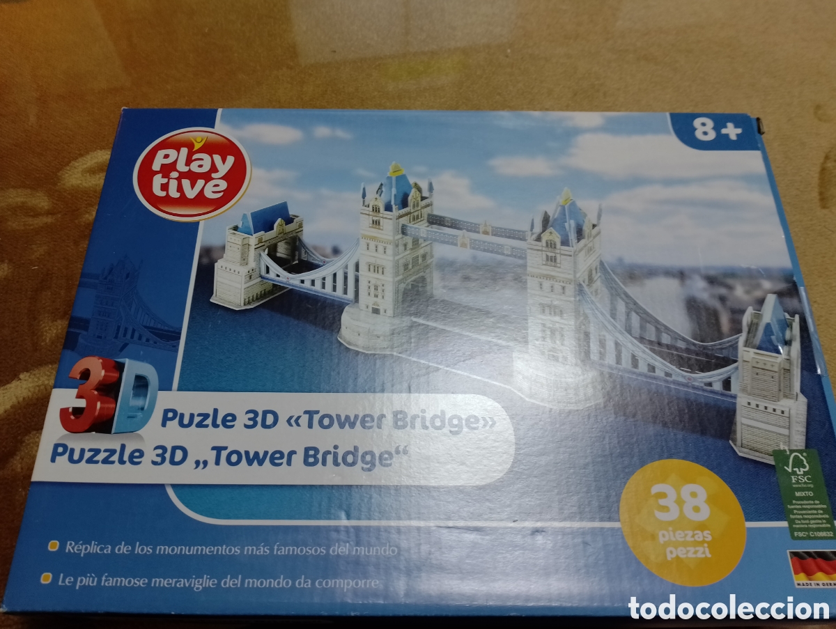 Puzzles: Puzzle en 3D puente de Londres - Foto 4