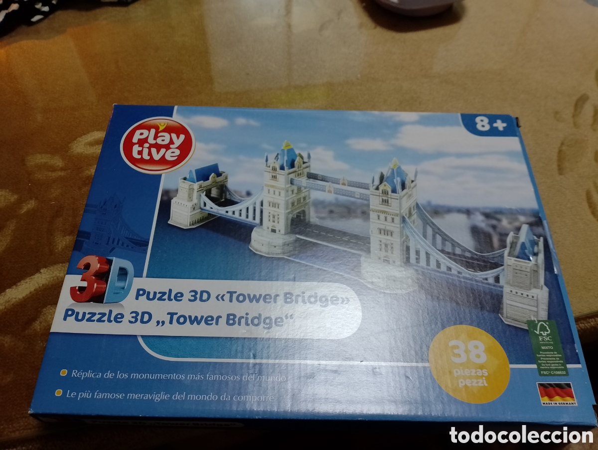 Puzzles: Puzzle en 3D puente de Londres - Foto 5