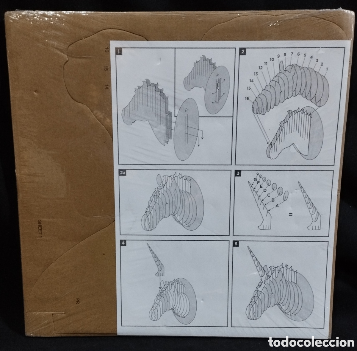 Puzzles: PUZZLE UNICORNIO 3D - NUEVO. PRECINTADO - - Foto 1