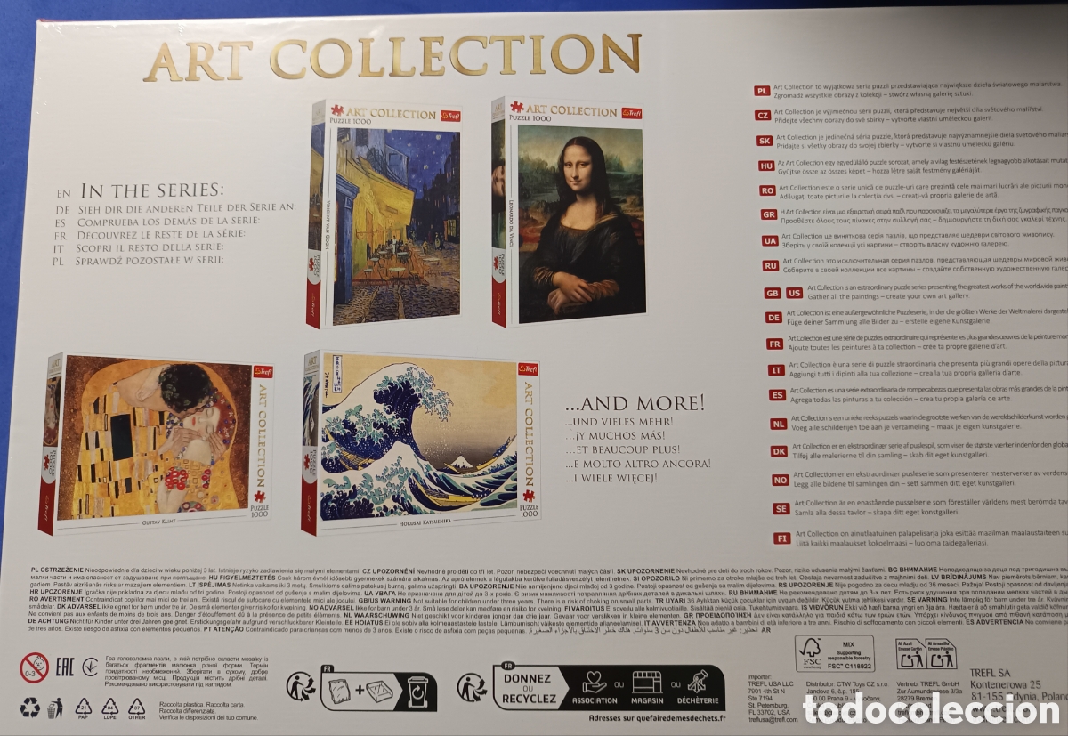 Puzzles: N 10 Puzzle Mona Lisa 1000 piezas - Foto 2