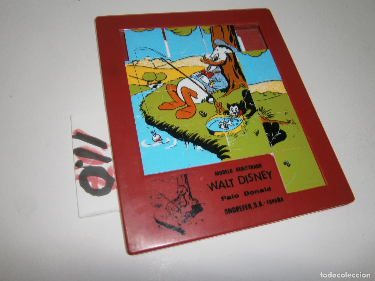 Puzzles: ANTIGUO JUEGO PUZZLE RUBICK PATO DONALD - Foto 1