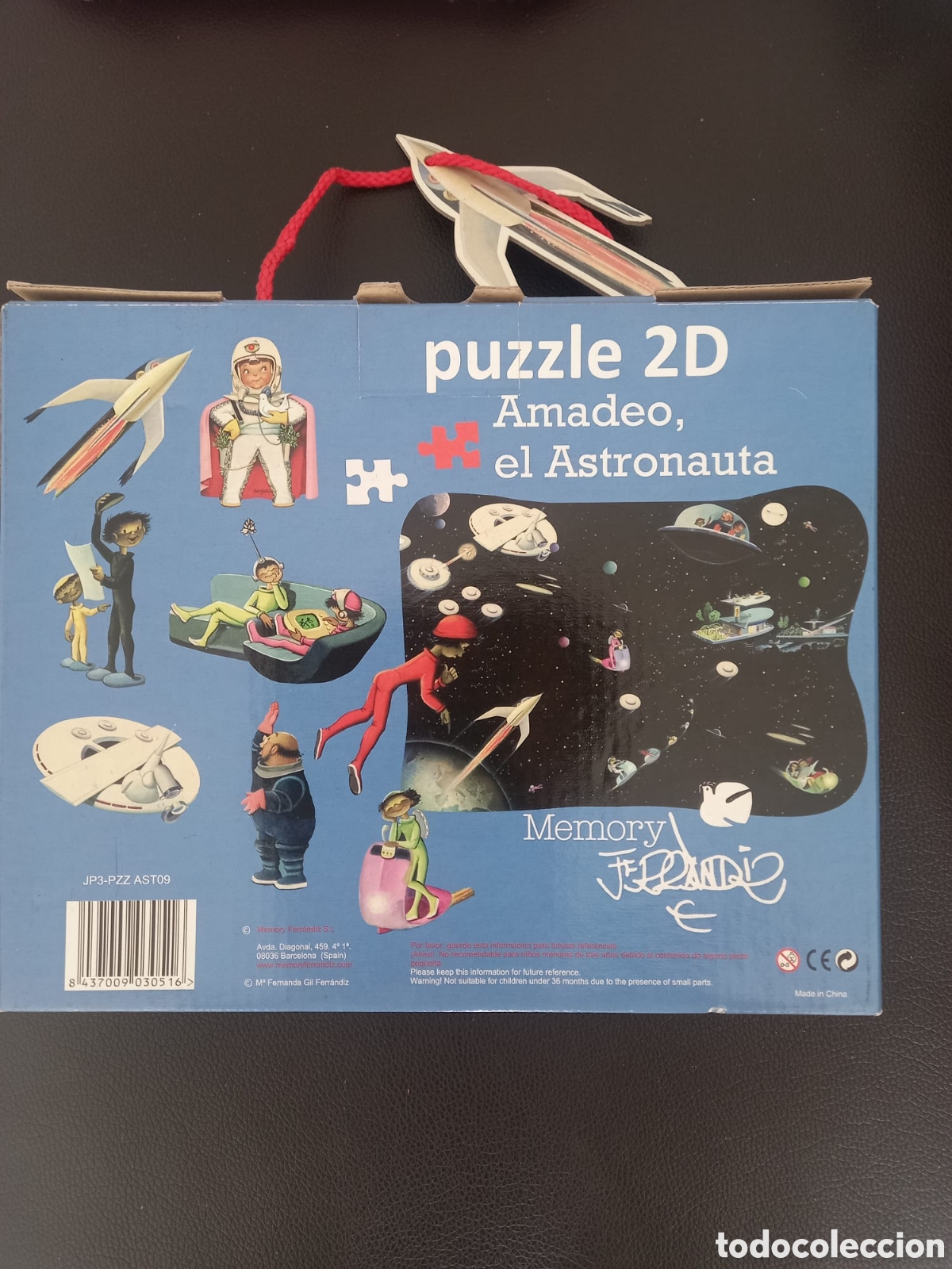 Puzzles: Puzzle 2D Gigante &rdquo;Amadeo, el Astronauta&rdquo; - Memory Ferr&aacute;ndiz - Foto 2