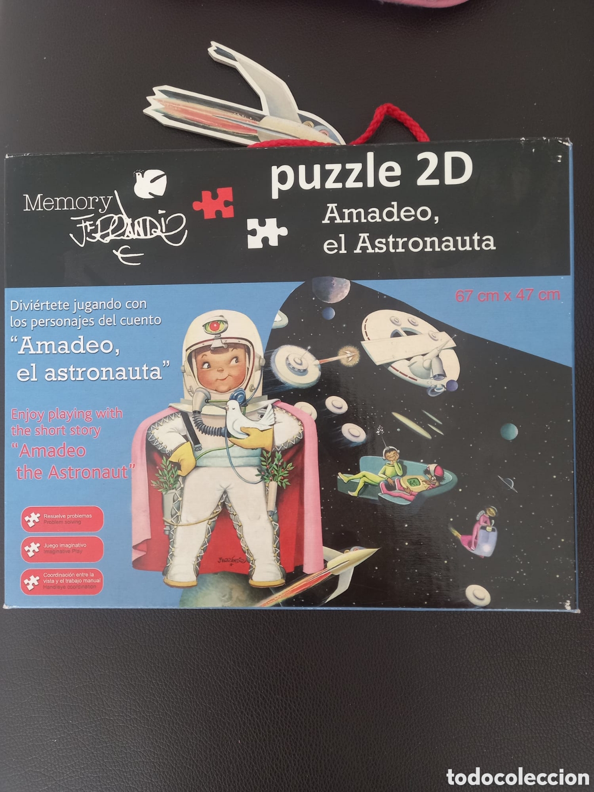 Puzzles: Puzzle 2D Gigante &rdquo;Amadeo, el Astronauta&rdquo; - Memory Ferr&aacute;ndiz - Foto 1