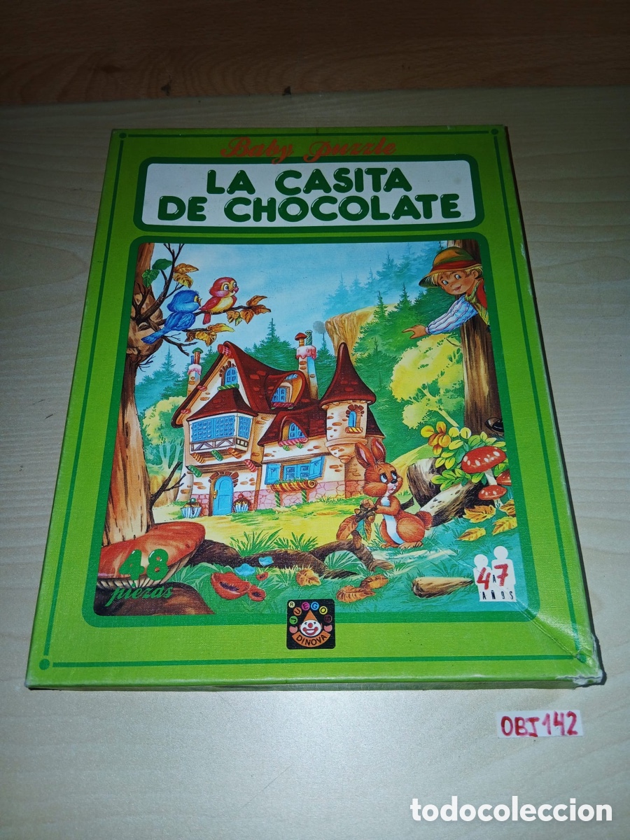 Puzzles: Antiguo puzzle, la casita de chocolate - Foto 1