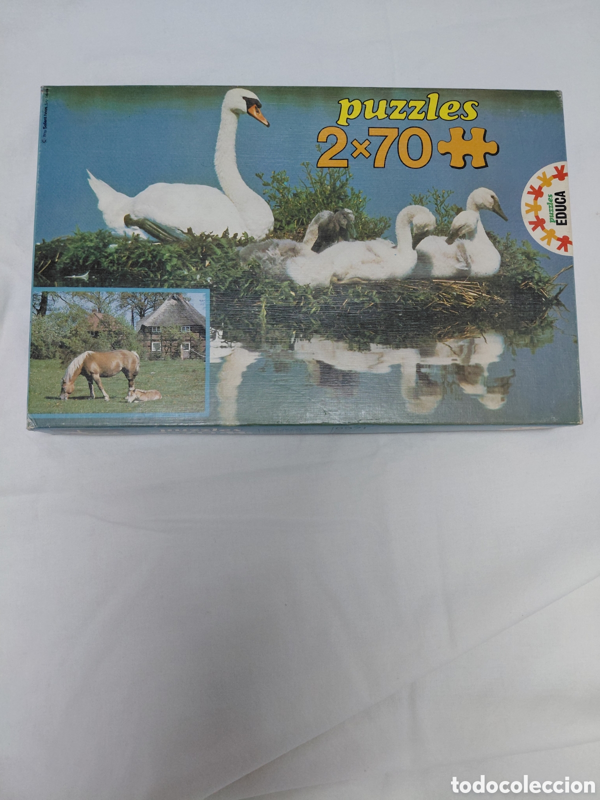 Puzzles: Puzzle Educa 2x70. A&ntilde;os 80. - Foto 1