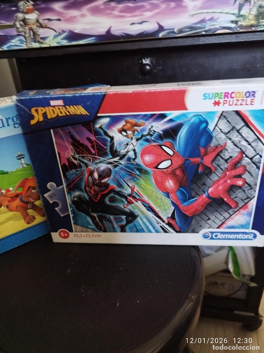 Puzzles: Lote 4 Puzzles Paw Patrol y Spiderman - Foto 4
