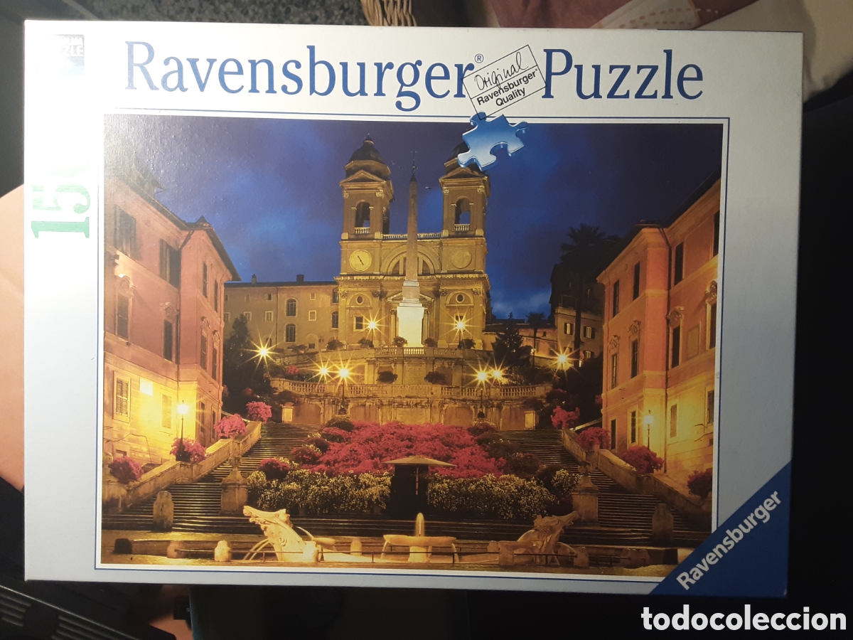 Puzzles: RAVENSBURGER PUZZLE. Escalinata de la Plaza de Espa&ntilde;a en Roma. - Foto 1