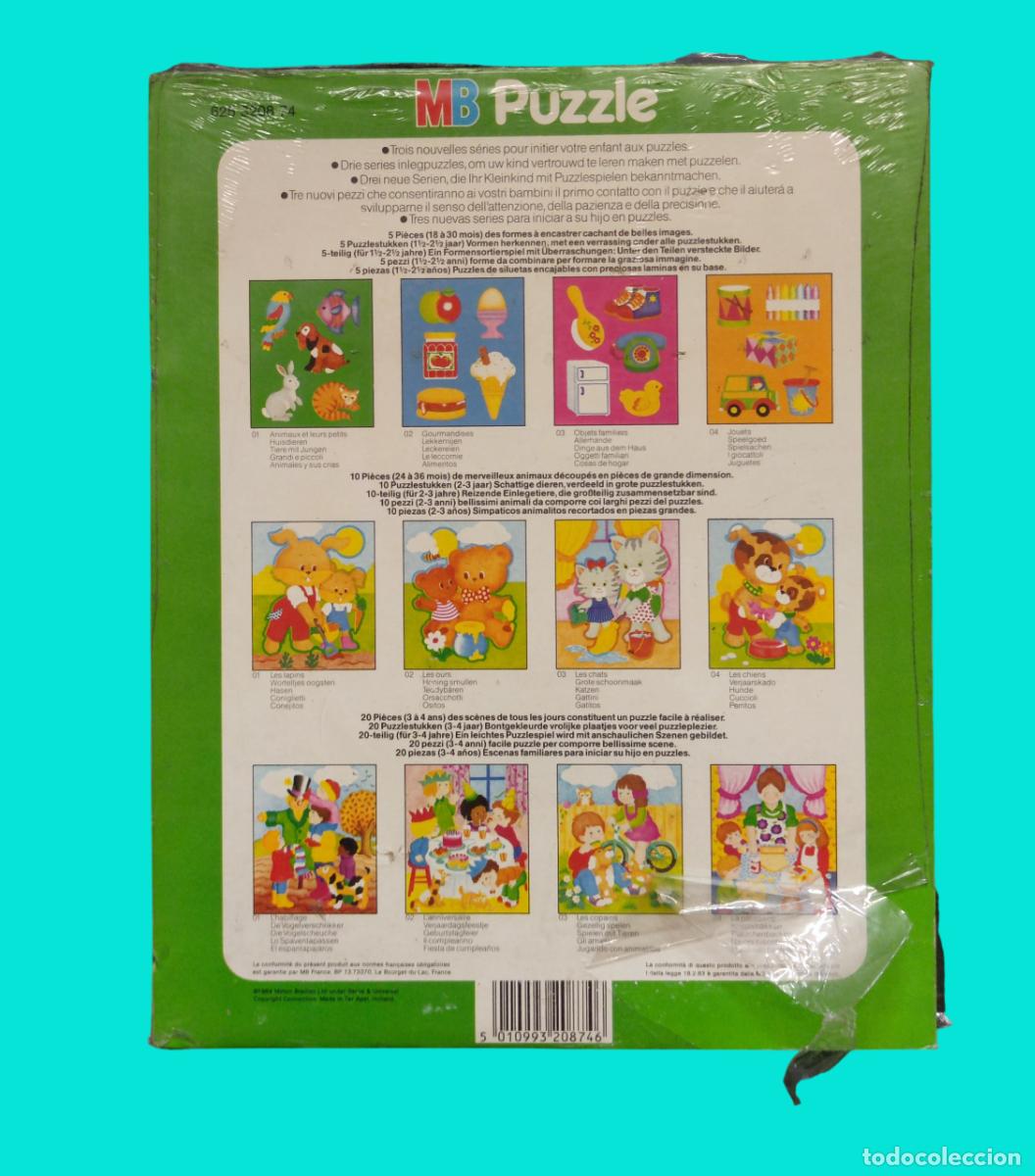 Puzzles: Antiguo puzzle MB a&ntilde;o 1984- precintado - Foto 2