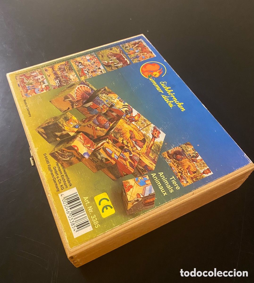 Puzzles: Rompecabezas de cubos de madera vintage. Puzzle - Foto 4