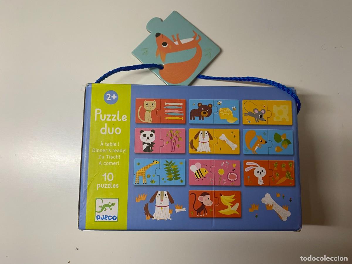 Puzzles: Puzzle d&uacute;o A comer! Djeco - Foto 2