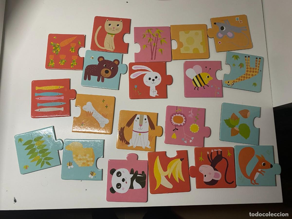 Puzzles: Puzzle d&uacute;o A comer! Djeco - Foto 3