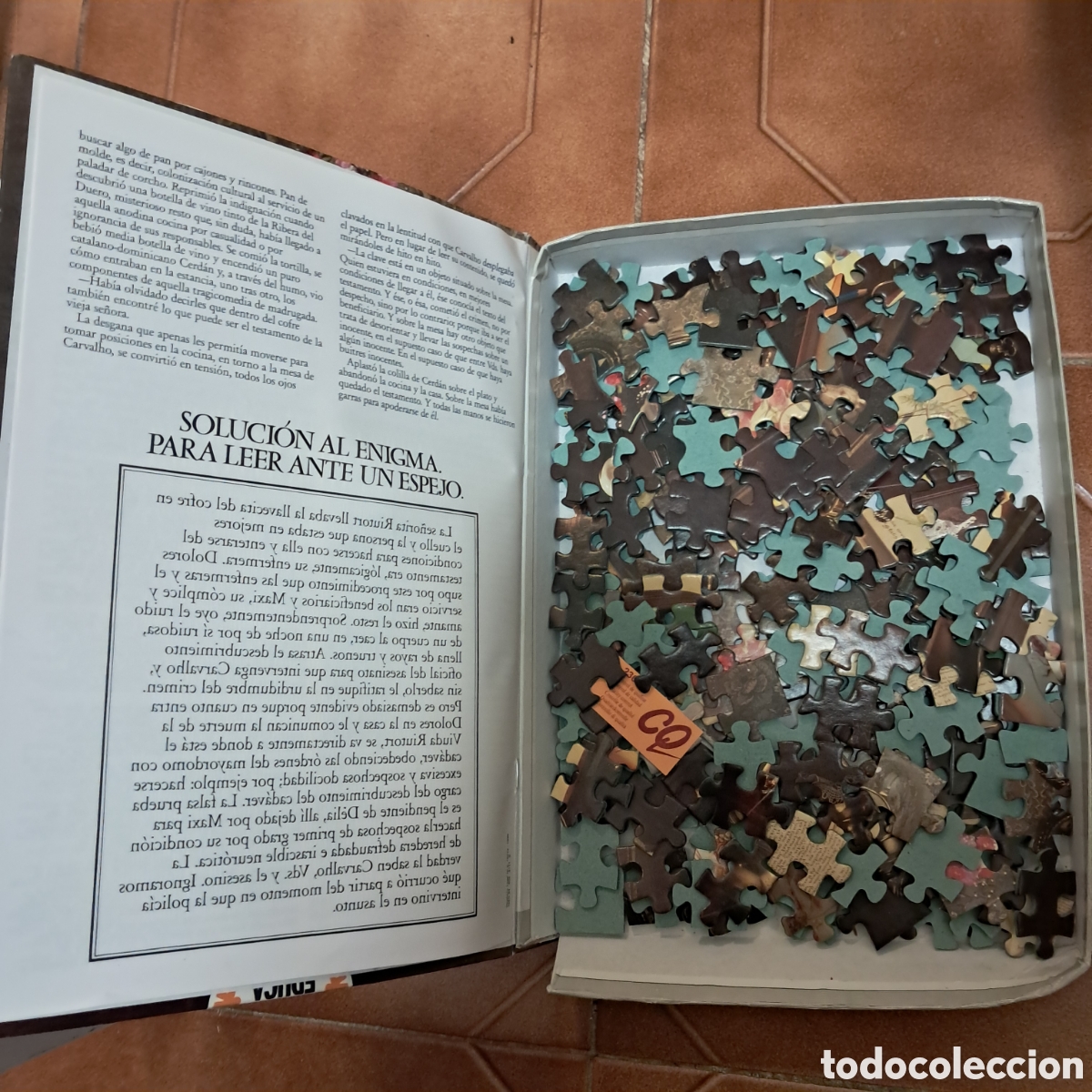 Puzzles: libro puzzle CARVALHO serie enigma EDUCA 1989 - Foto 3