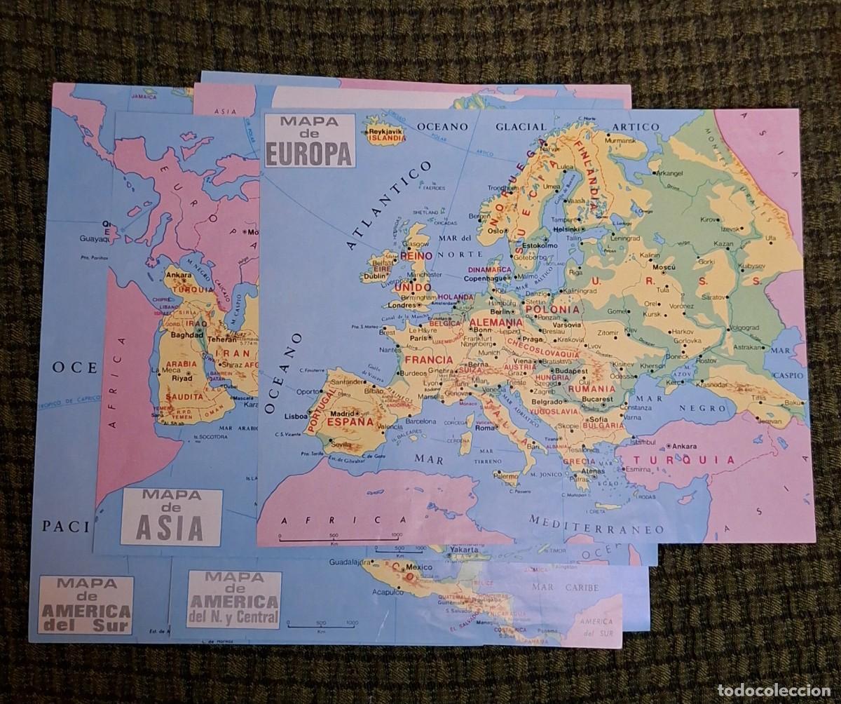Puzzles: Los cinco continentes - Foto 3