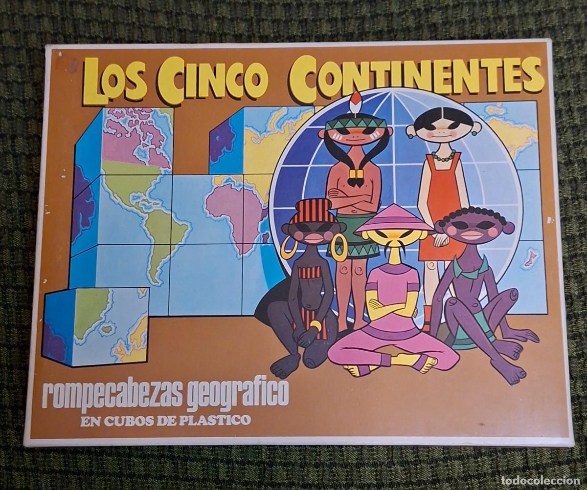 Puzzles: Los cinco continentes - Foto 1