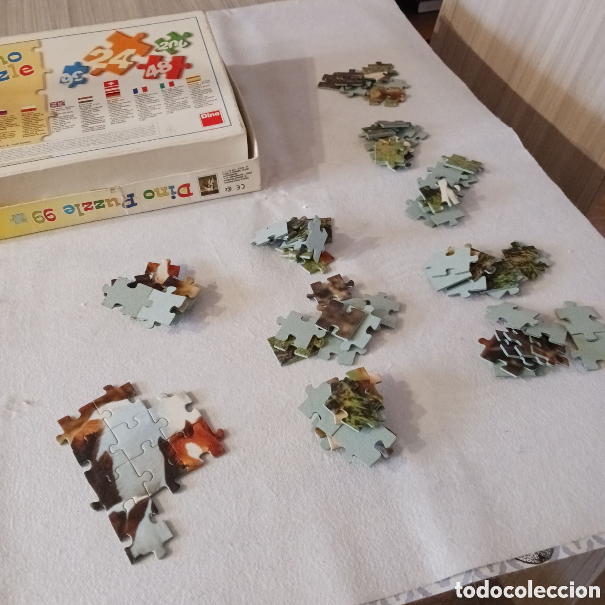 Puzzles: Dino Puzzle 99 Yegua con su potro - Foto 3