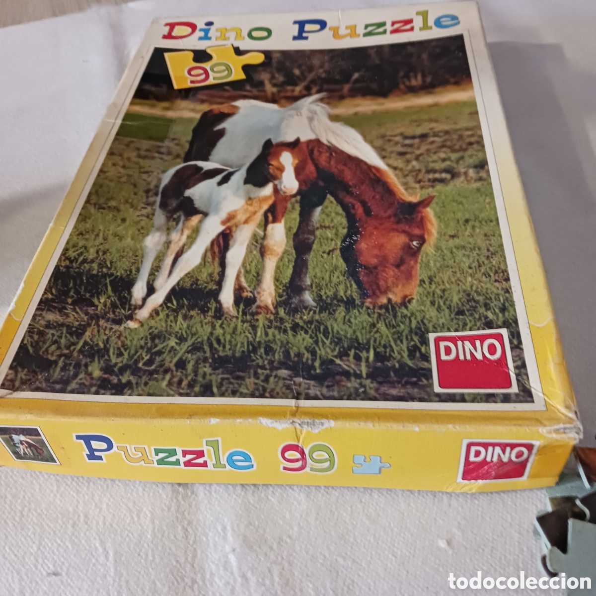 Puzzles: Dino Puzzle 99 Yegua con su potro - Foto 1