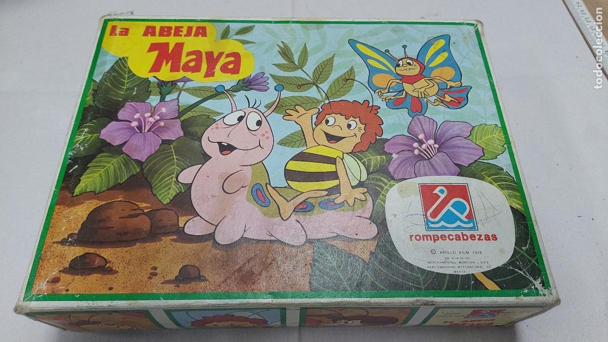 Puzzles: Rompecabezas de Cubo de La Abeja Maya 1978 - Foto 1