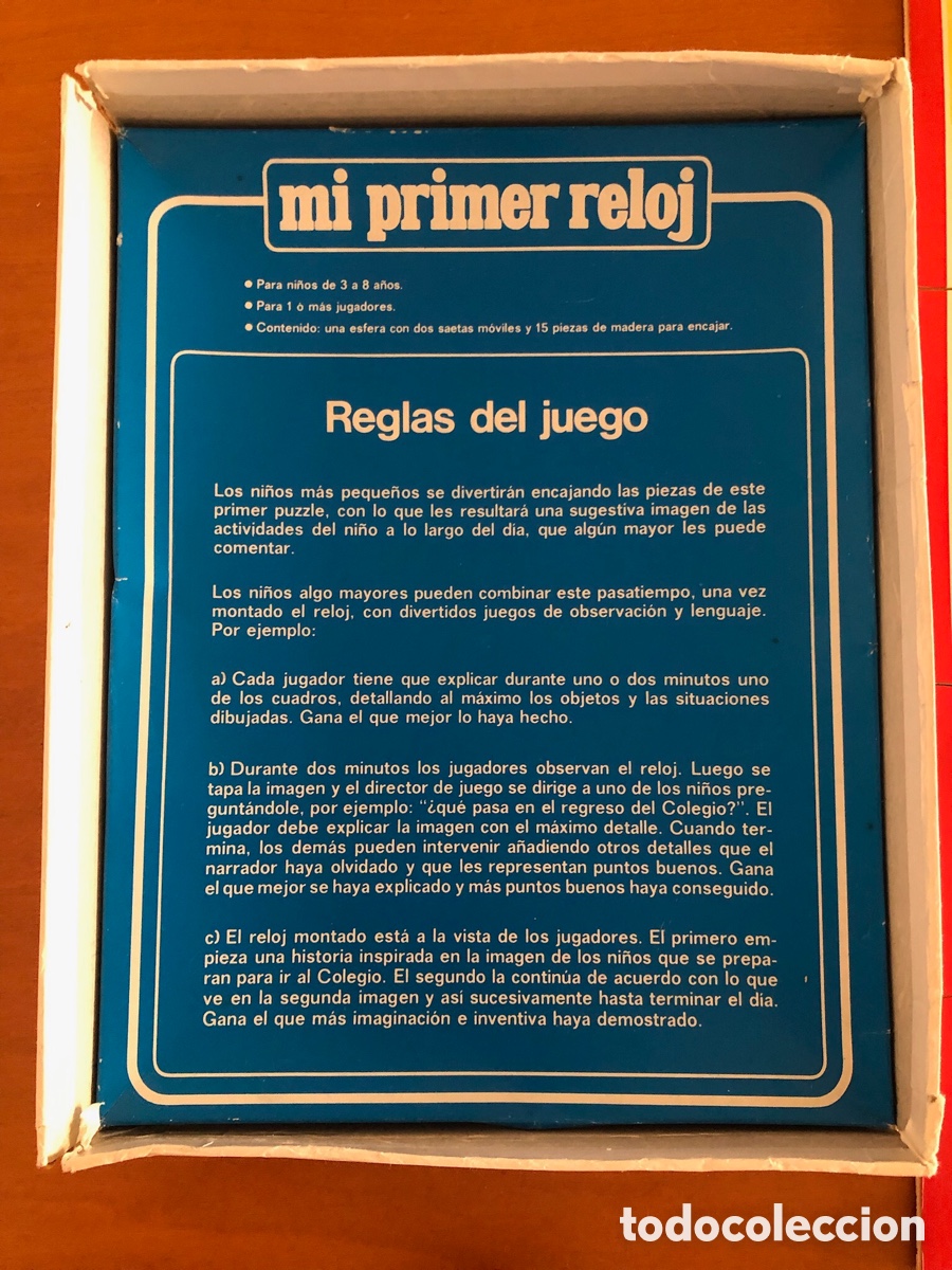 Puzzles: Mi primer reloj de madera. Educa - Foto 3