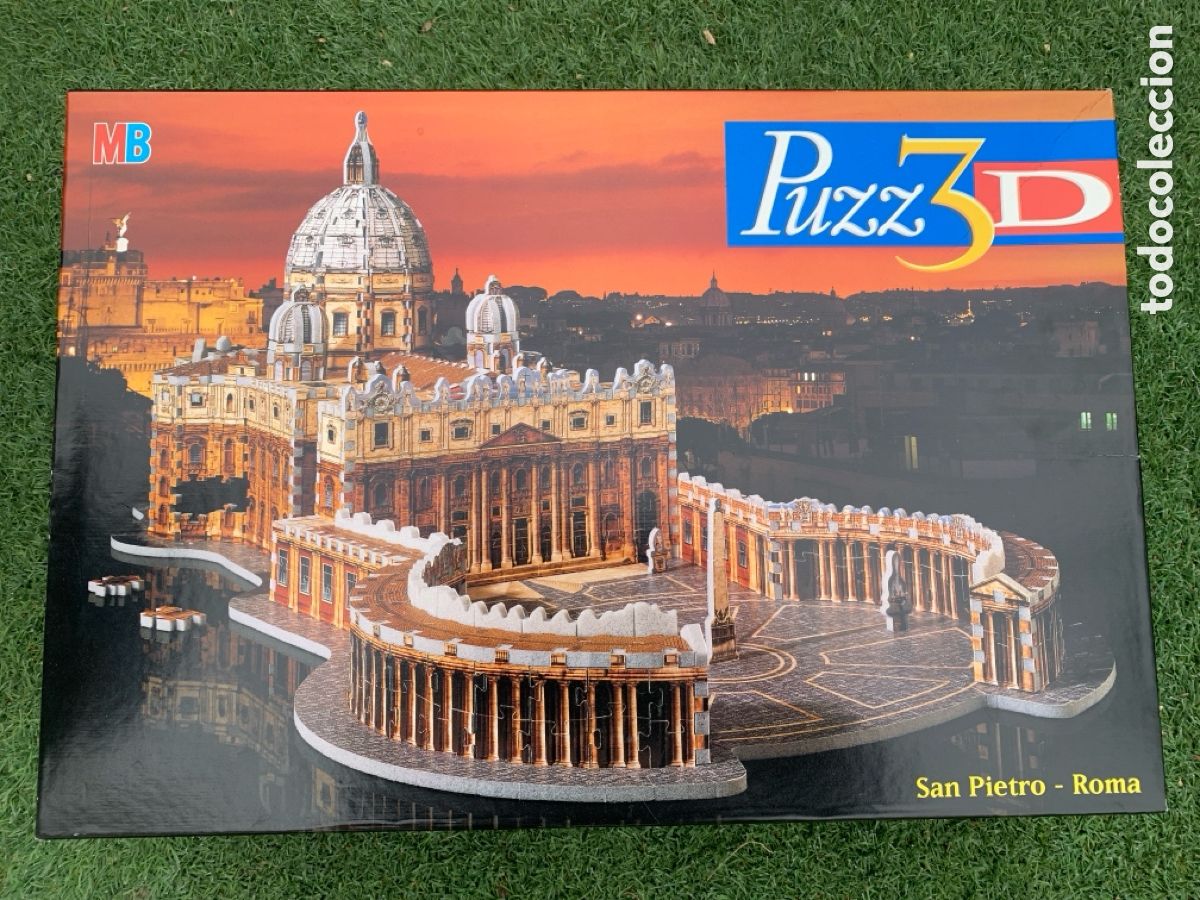 Puzzles: Puzzle 3D san pietro roma MB - Foto 1