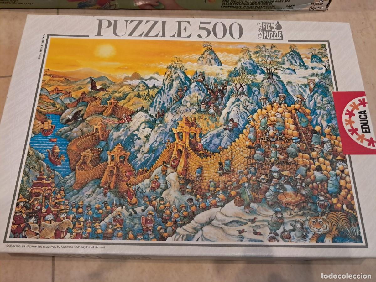Puzzles: Puzzle 500 piezas ,vintage de EDUCA - Foto 1