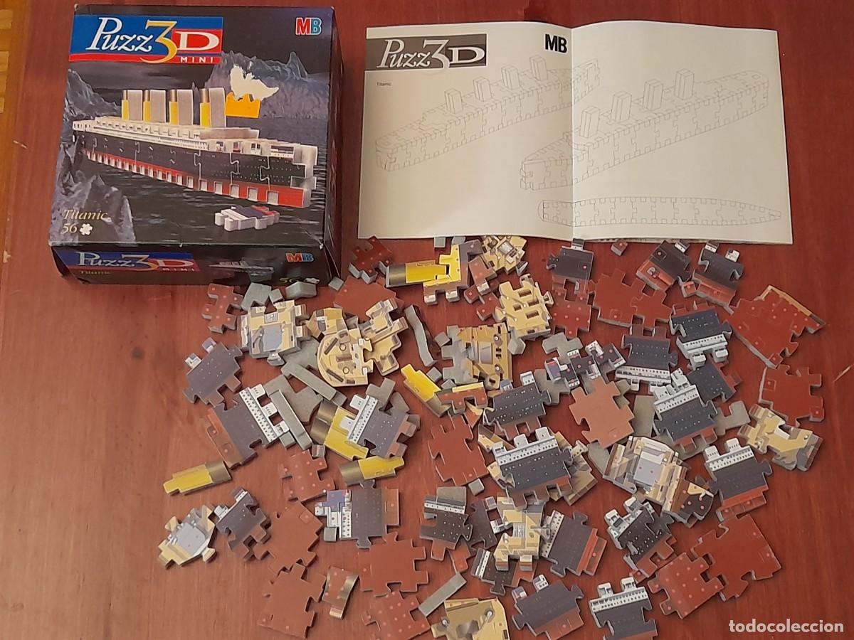 Puzzles: Puzzle en 3D, del Titanic, de MB - Foto 2