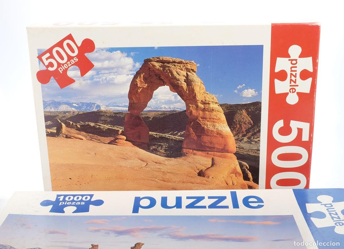Puzzles: 2 puzzles. Uno de 1000 piezas y otro de 500 - Foto 3