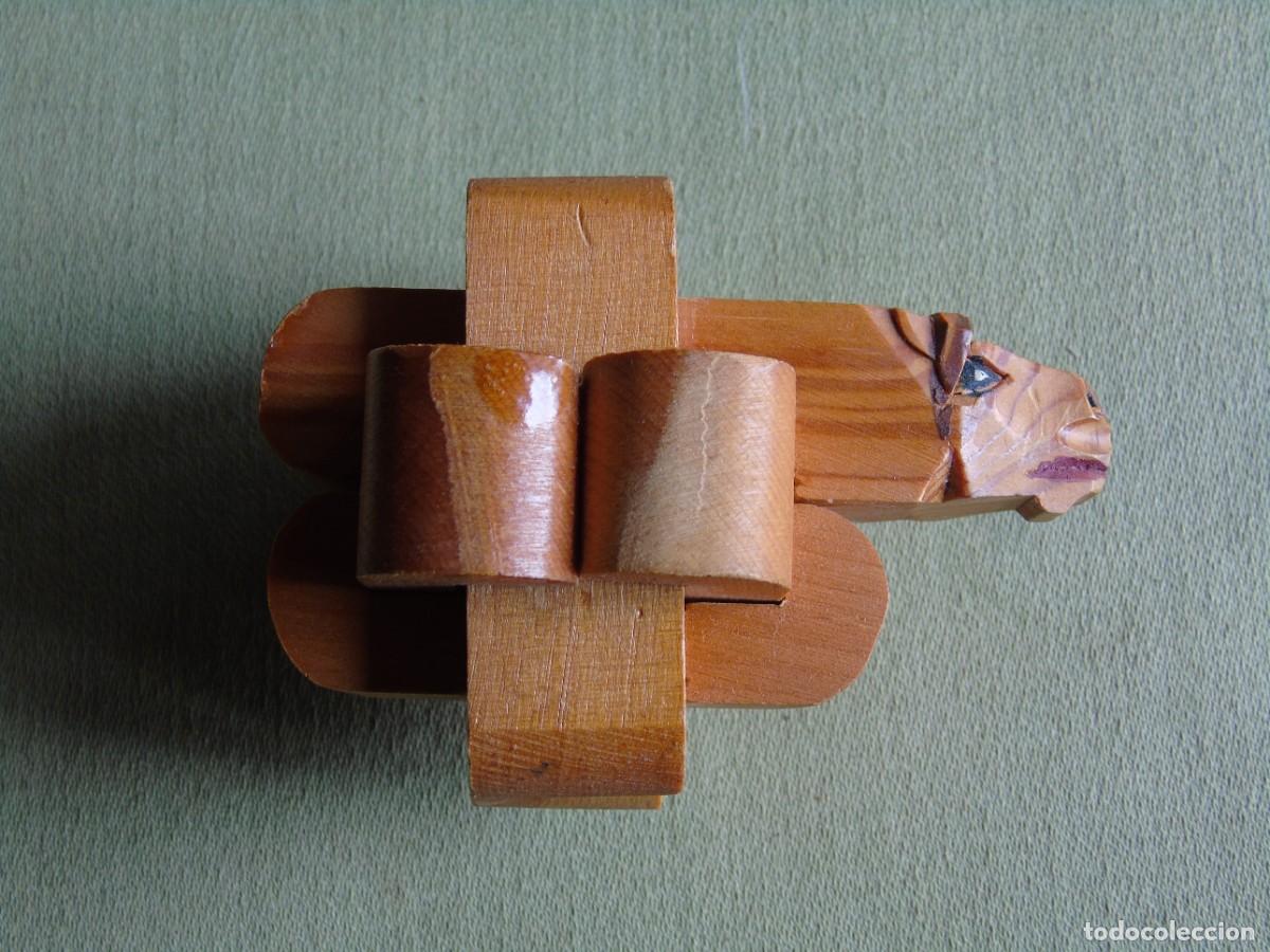 Puzzles: JUEGO DE INGENIO, PUZLE TRIDIMENSIONAL DE MADERA. CABEZA DE LE&Oacute;N - Foto 1