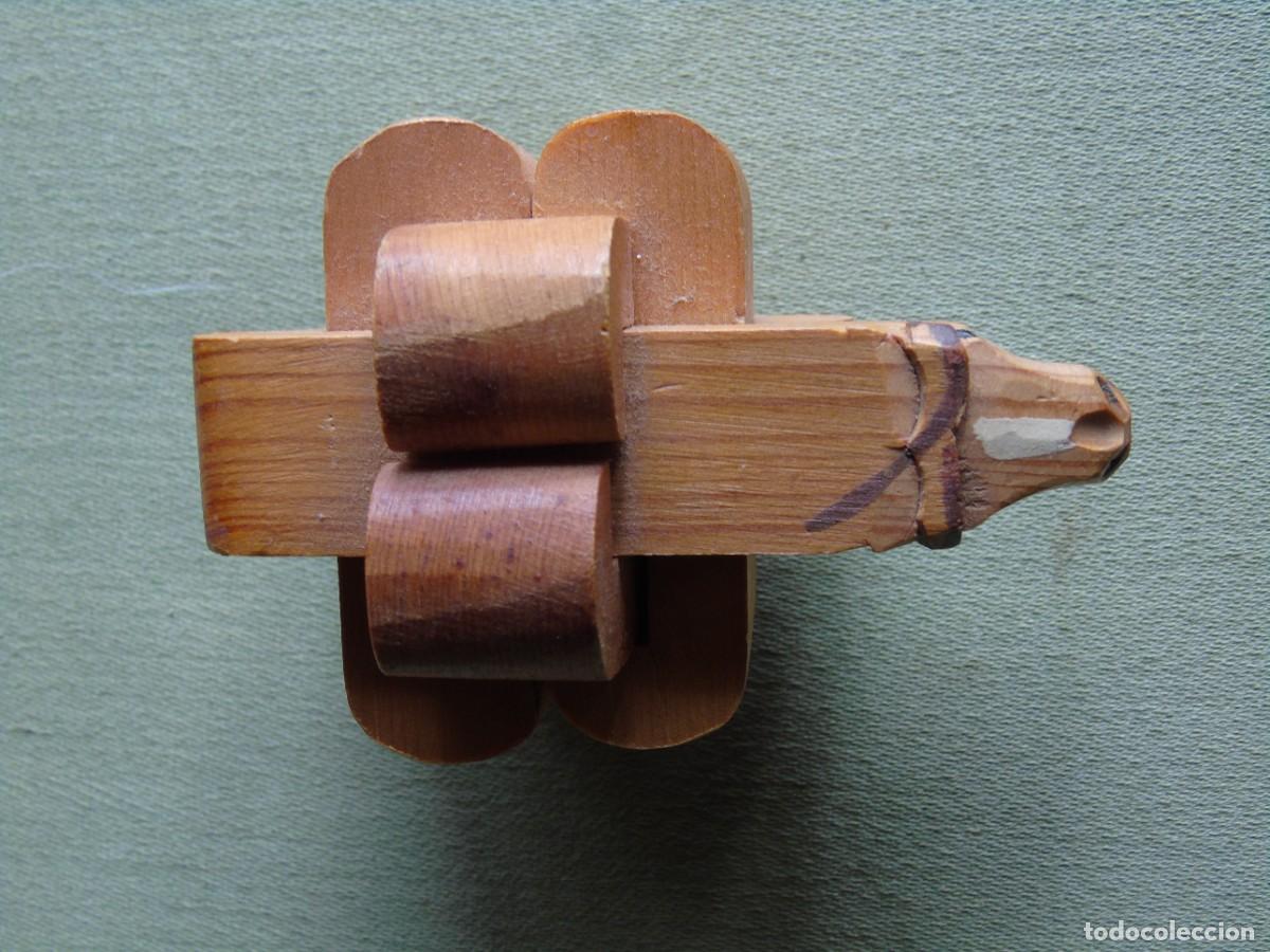 Puzzles: JUEGO DE INGENIO, PUZLE TRIDIMENSIONAL DE MADERA. CABEZA DE LE&Oacute;N - Foto 3