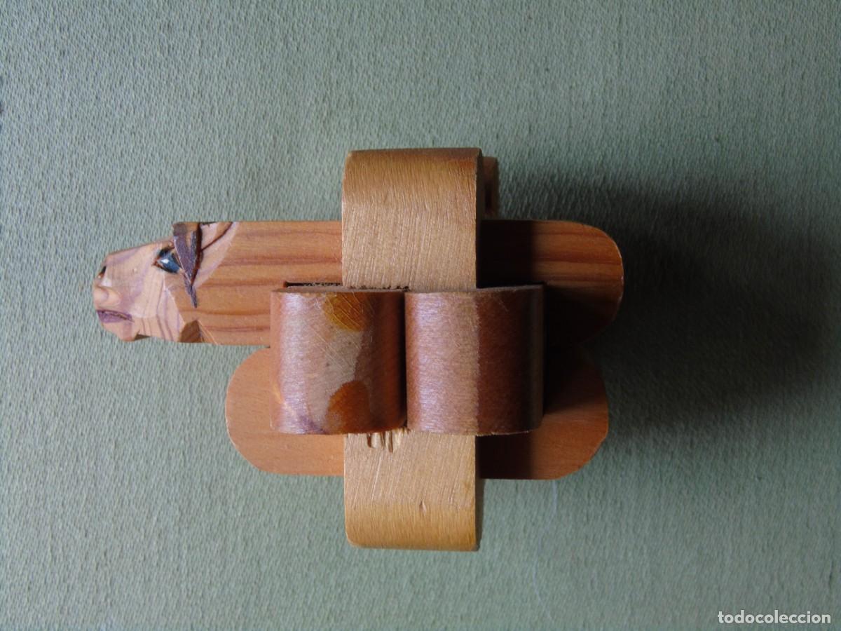 Puzzles: JUEGO DE INGENIO, PUZLE TRIDIMENSIONAL DE MADERA. CABEZA DE LE&Oacute;N - Foto 5