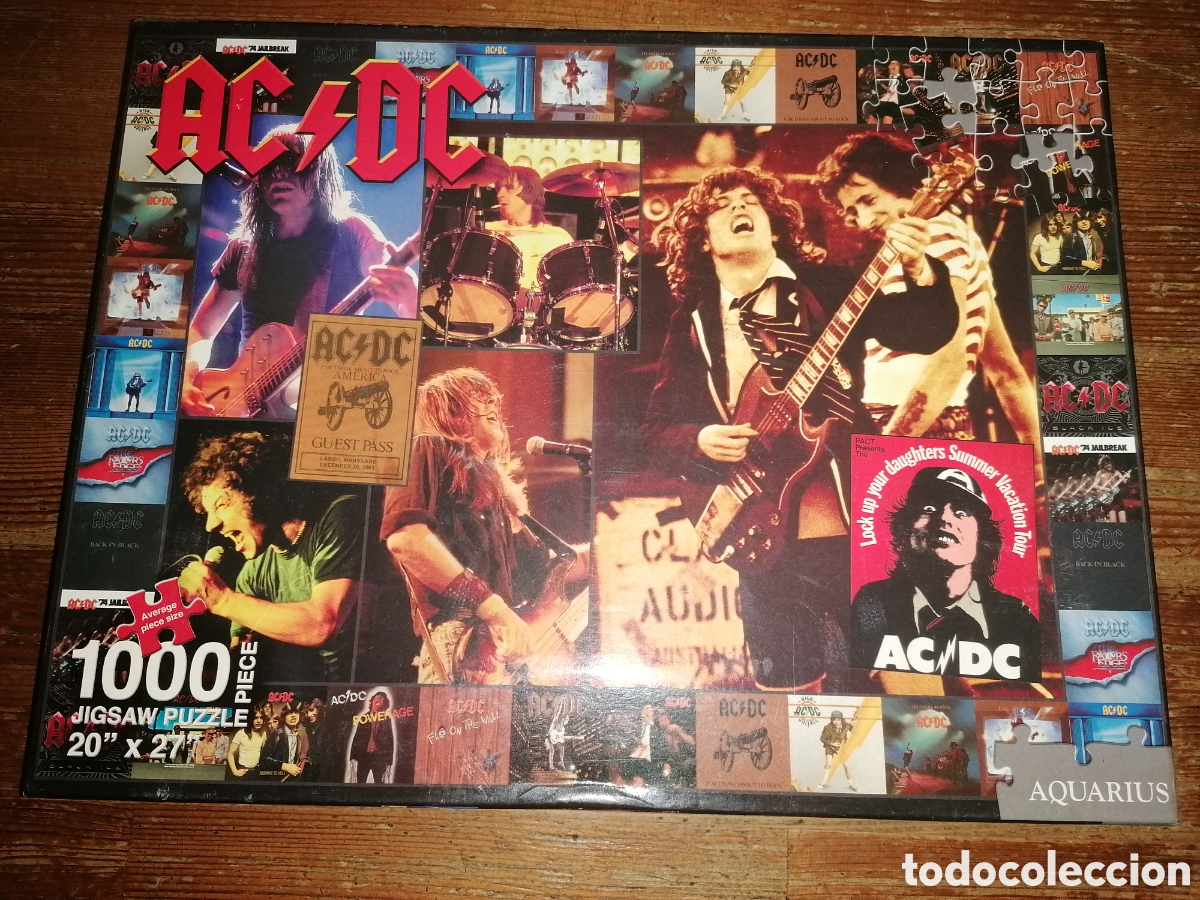 Puzzles: Antiguo puzzle AC DC - Foto 1
