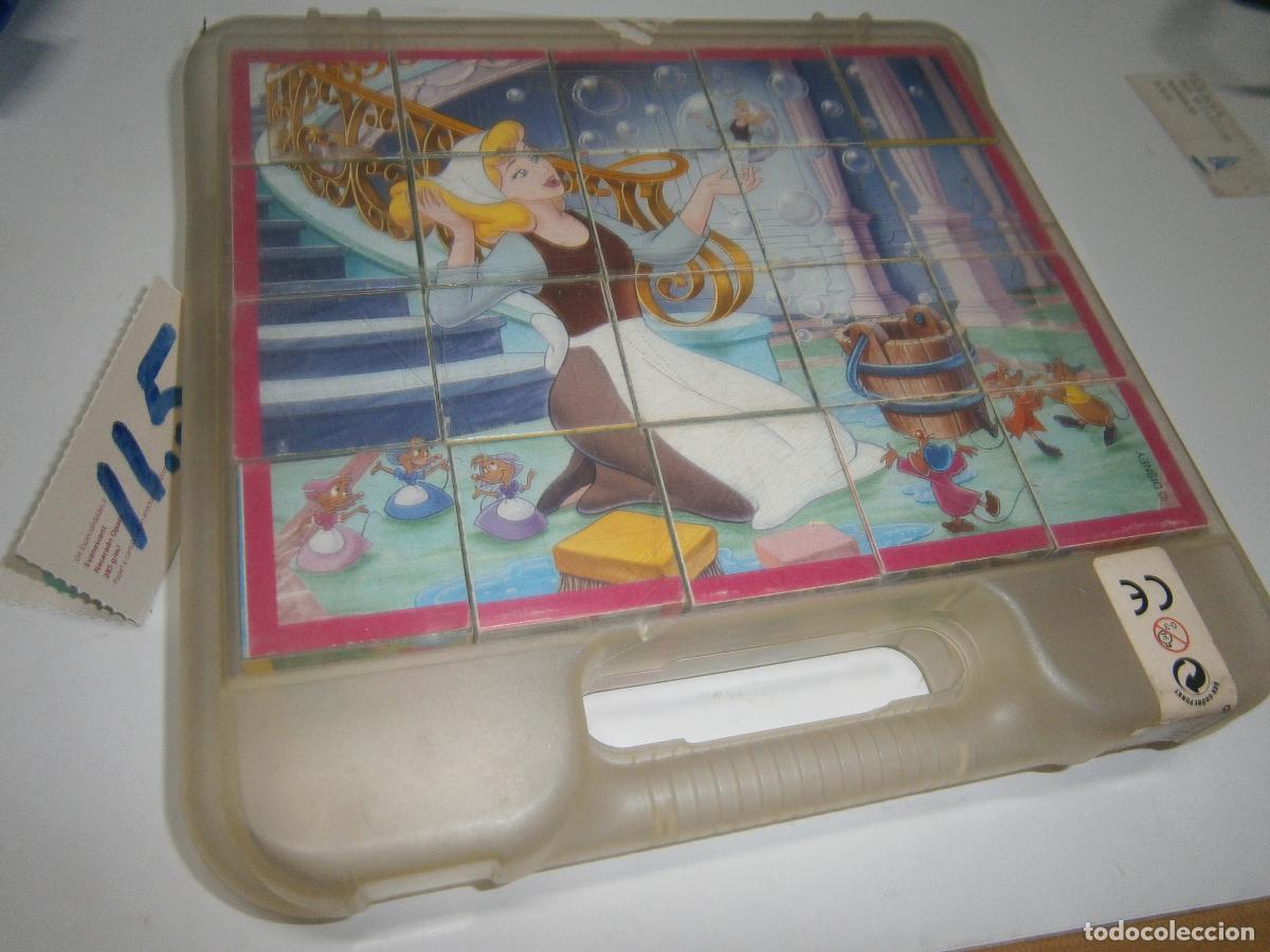 Puzzles: ANTIGUO PUZZLE DE CUBOS DISNEY - Foto 2
