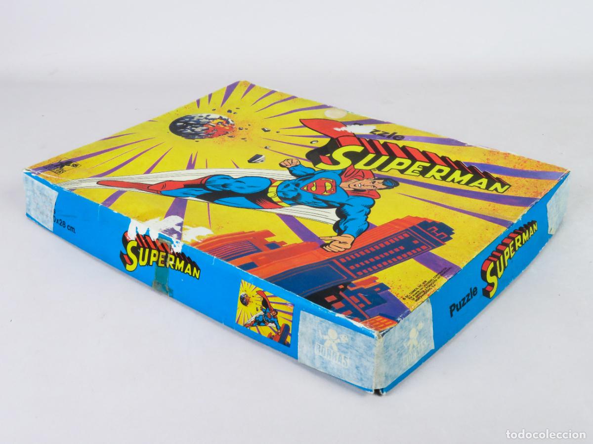 Puzzles: Puzzle Superman Borras DC C&oacute;mics 1979 completo - Foto 3