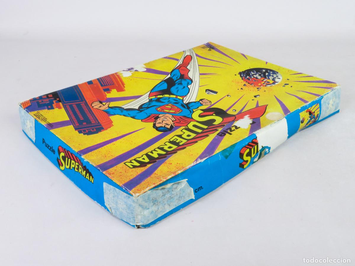 Puzzles: Puzzle Superman Borras DC C&oacute;mics 1979 completo - Foto 4