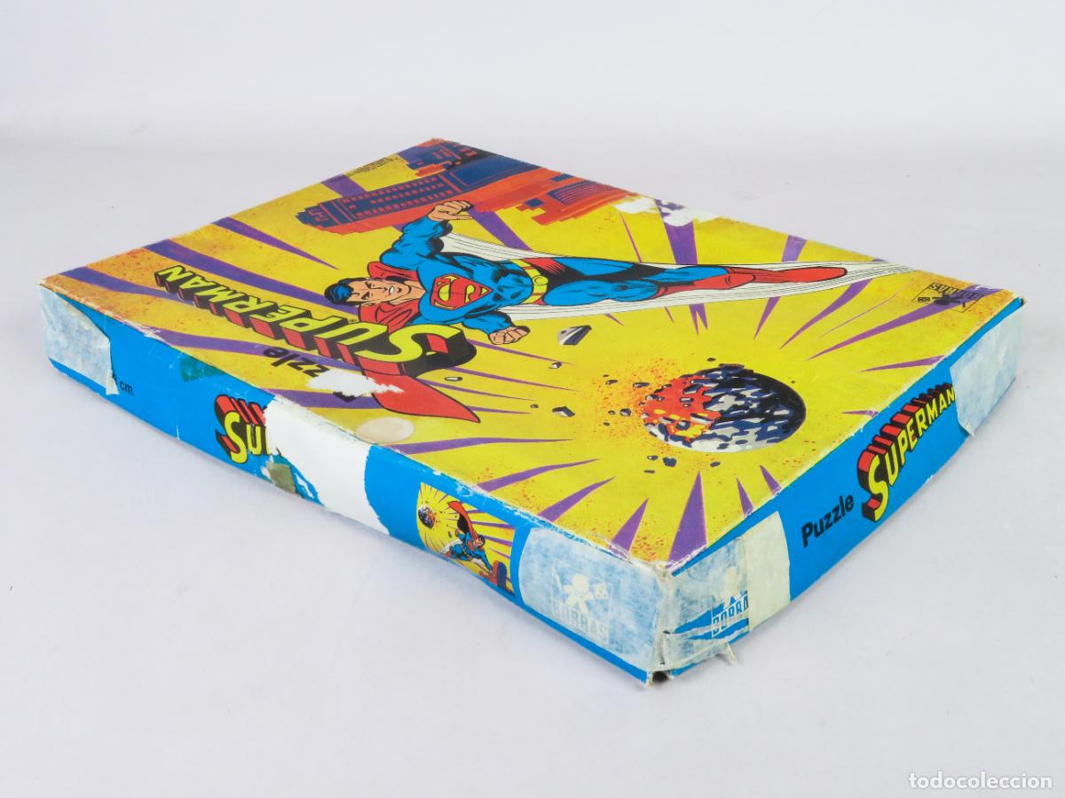 Puzzles: Puzzle Superman Borras DC C&oacute;mics 1979 completo - Foto 5